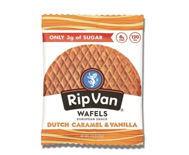 Rip Van Wafels Dutch Caramel & Vanilla Stroopwafels